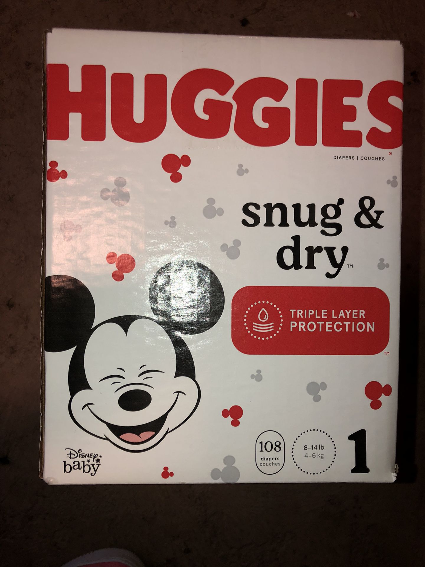 Huggies Snug Dry Baby Diapers I
