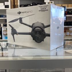 DJI Mavic 4 Pro Drone W/ RC 2 Remote
