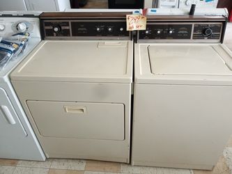 Kenmore washer and dryer set heavy duty ex large excellent . Warranty . Delivery available . 2203 Fowler st. Ft. Myers 33901