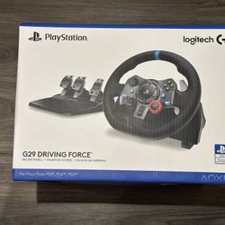 Brand new Logitech G29 Driving Force Racing Wheel and Floor Pedals