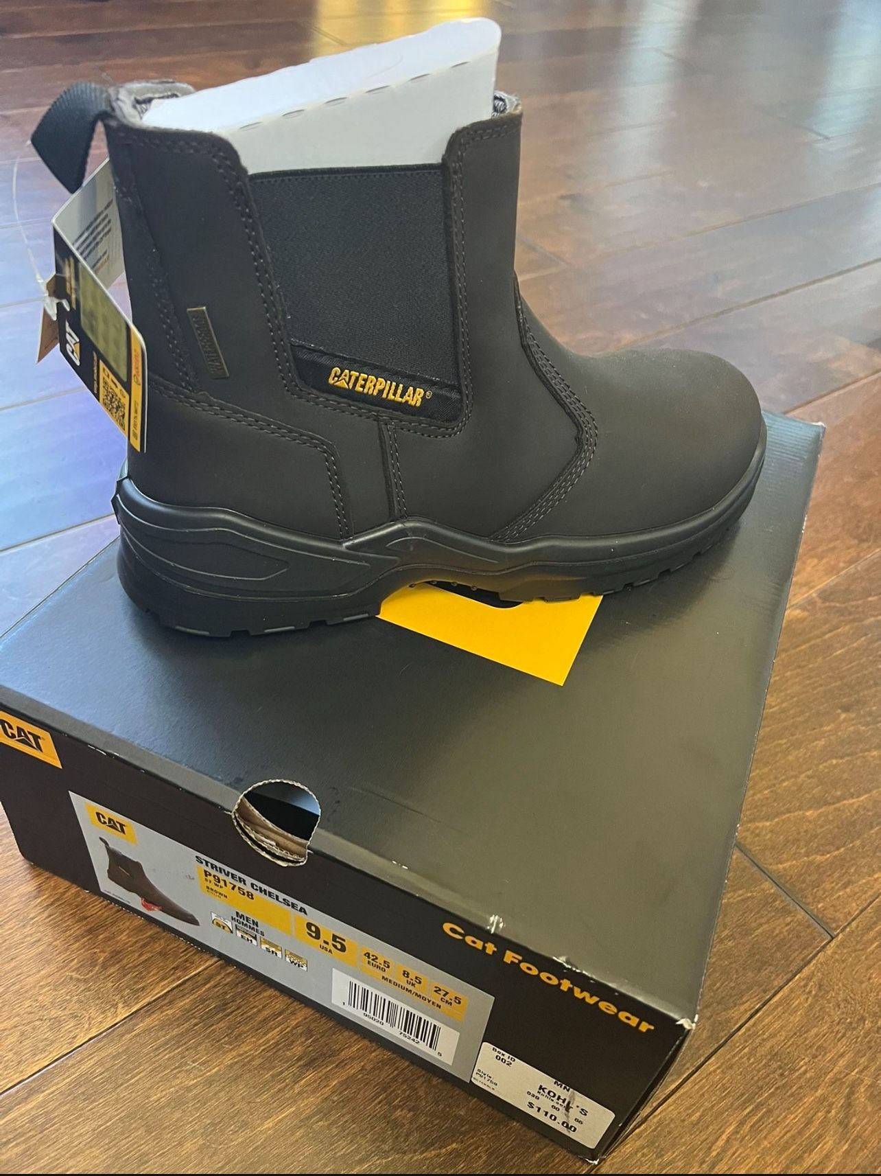 MEN’S Caterpillar Work Boots - SIZE 9.5