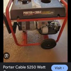 Porta Cable 5250 Watt Generator