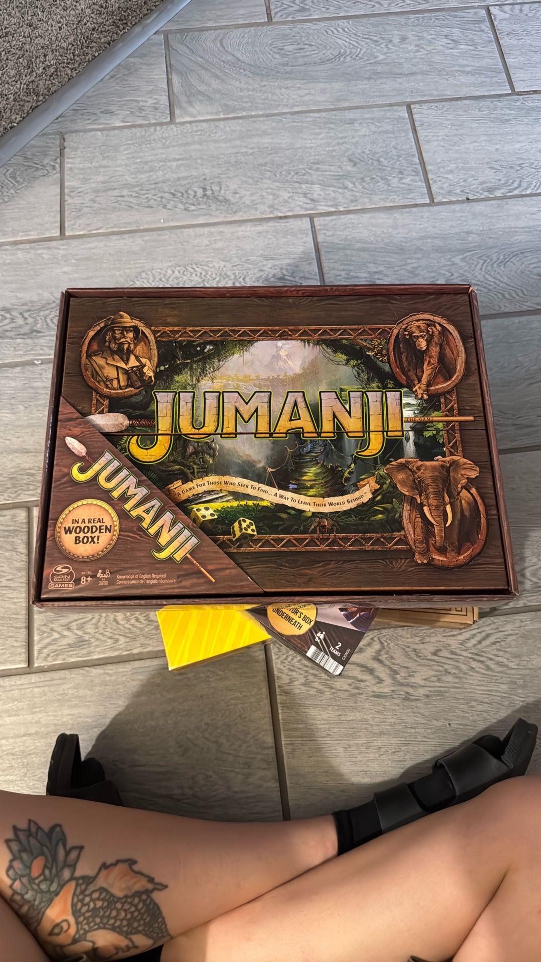 Jumanji Spin Master Board Game