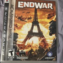 PlayStation 3  end war game