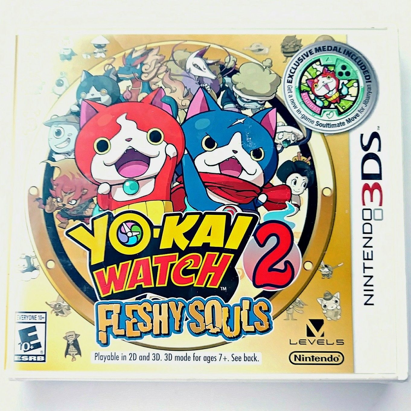 Yo Kai Watch Fleshy Souls 2 Nintendo 3DS