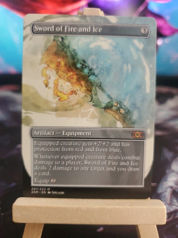 Magic The Gathering Custom Proxy Sword of Fire and Ice
