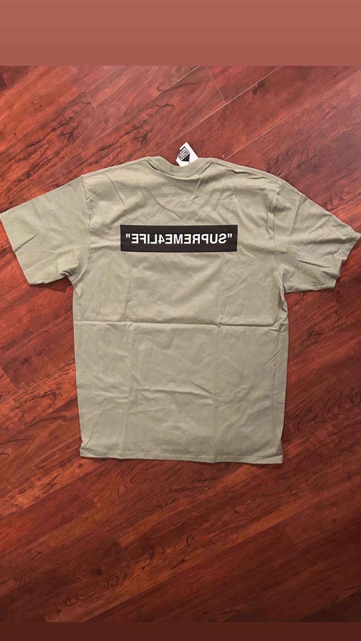 Supreme Supreme4life Tee New Size L