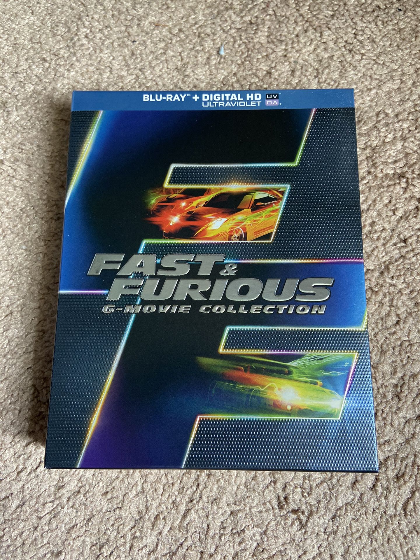 Fast & Furious 6-Movie Collection (blu-rays)