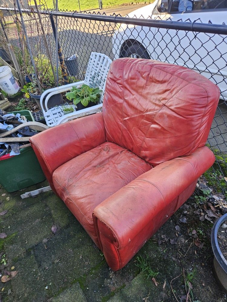 Free Red Recliner Chair