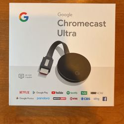 Google Chromecast Ultra