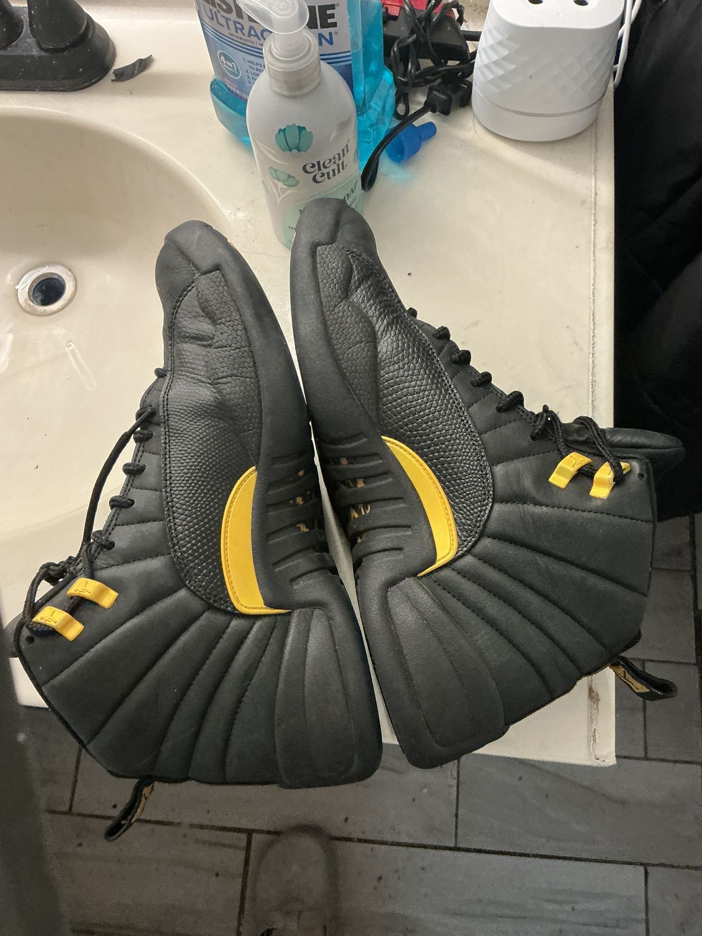 Black And Gold 12s