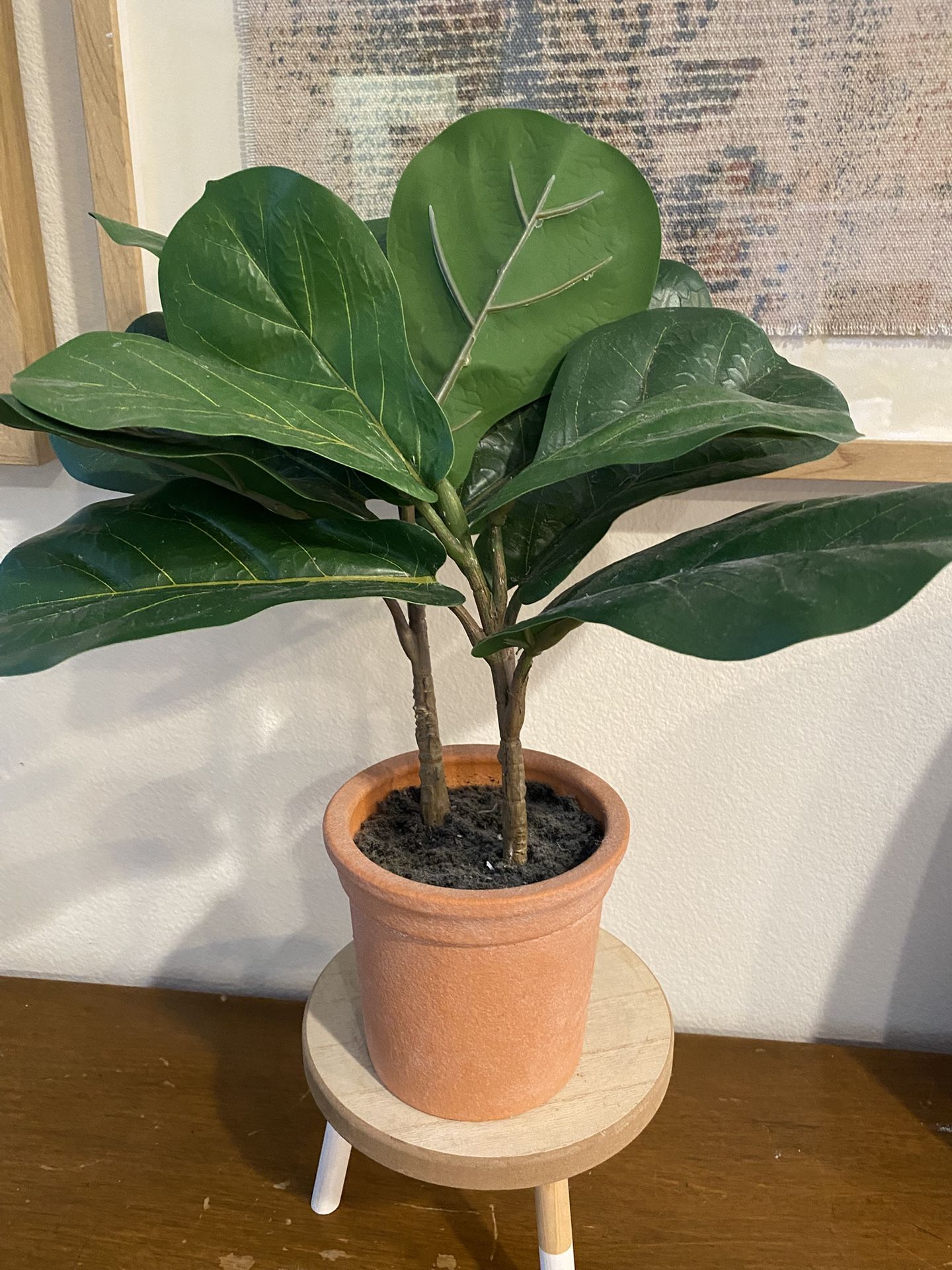 Plant Fake With Vase