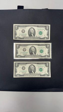 $2 Dollar Bills