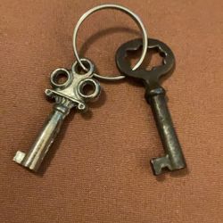 Vintage Two  Skeleton Keys