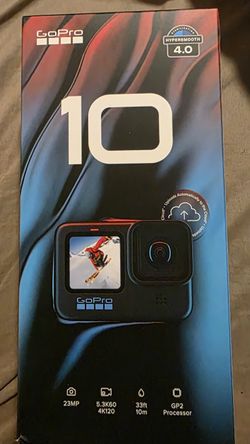 GoPro HERO10 Black Action Camera