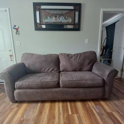 Brown Futon Couch - Alan White