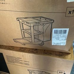 Janitor Cleaning Cart