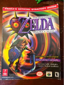 The Legend Of Zelda Majora’s Mask strategy guide