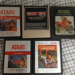 5 Vintage ATARI Games