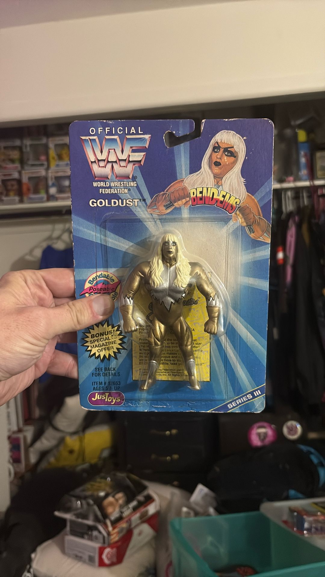 1996 Wwf Goldust Bendie