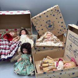 As Is Collection Of Hollywood And storybook Dolls With Boxes
