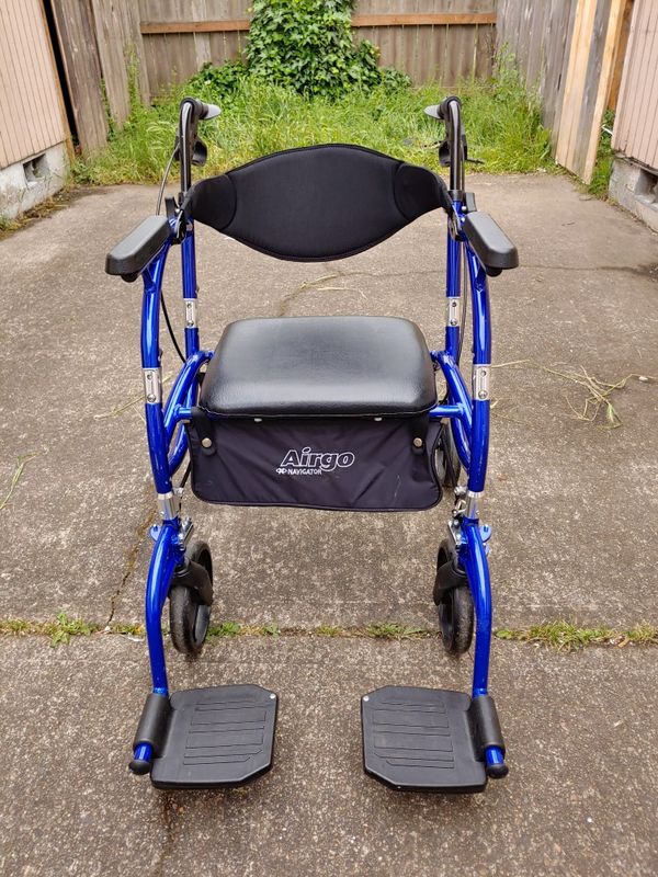 Airgo 793 Transport wheelchair & Rolling Walker Navigator ...