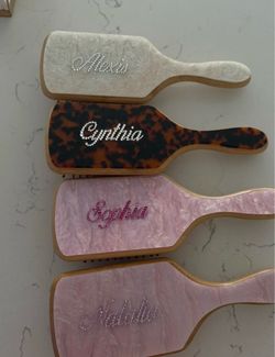 custom hair accessories ANY CUSTOM NAME text for more details