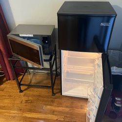 Fridge and Microwave 