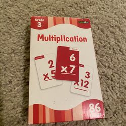 Multiplication Grade 3 Cards
