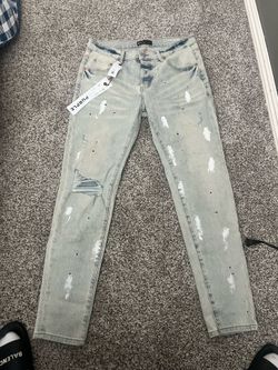 Purple jeans 32