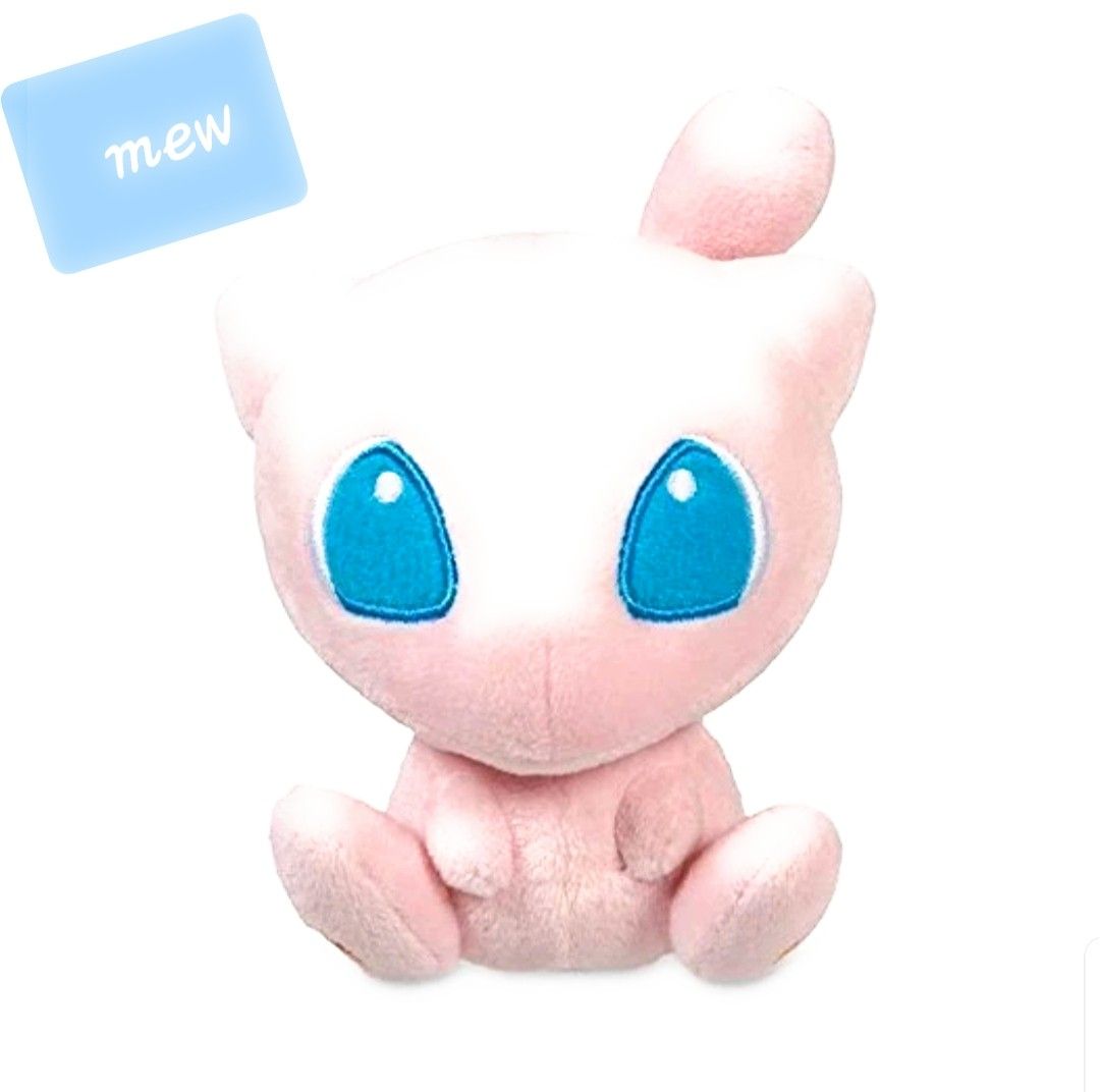 Pok-e-Mon Mew Stuffed Plush Animal