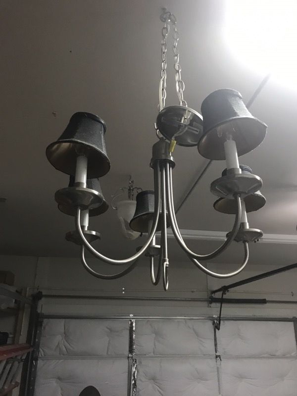 Two light dinner room and ceiling