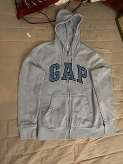 Gap Zip Up Skyblue