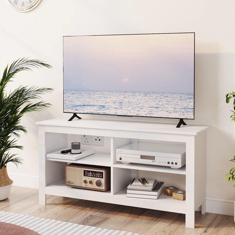 TV Stand for 50 Inch TVs, Storage Shelves, Entertainment Center, Media Console, Living Room, Bedroom Brand new in box $45 A27