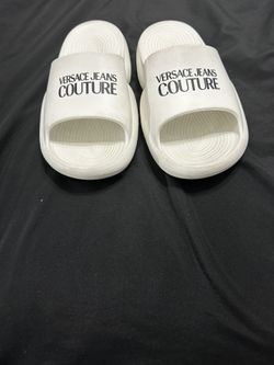 🔥 🔥 Live All White Versace Slippers 🔥 🔥