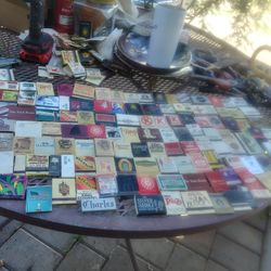have a collection of 125  matches from the year 70 to 80 if you are interested in buying it price $50 
