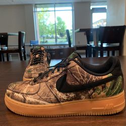 REALTREE x Nike AF1, men’s size 9