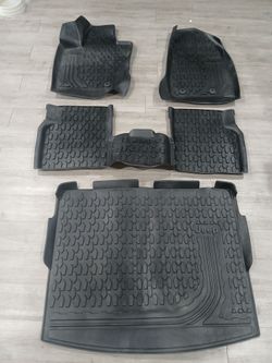 Jeep All-Weather Rubber Floor Mat Set