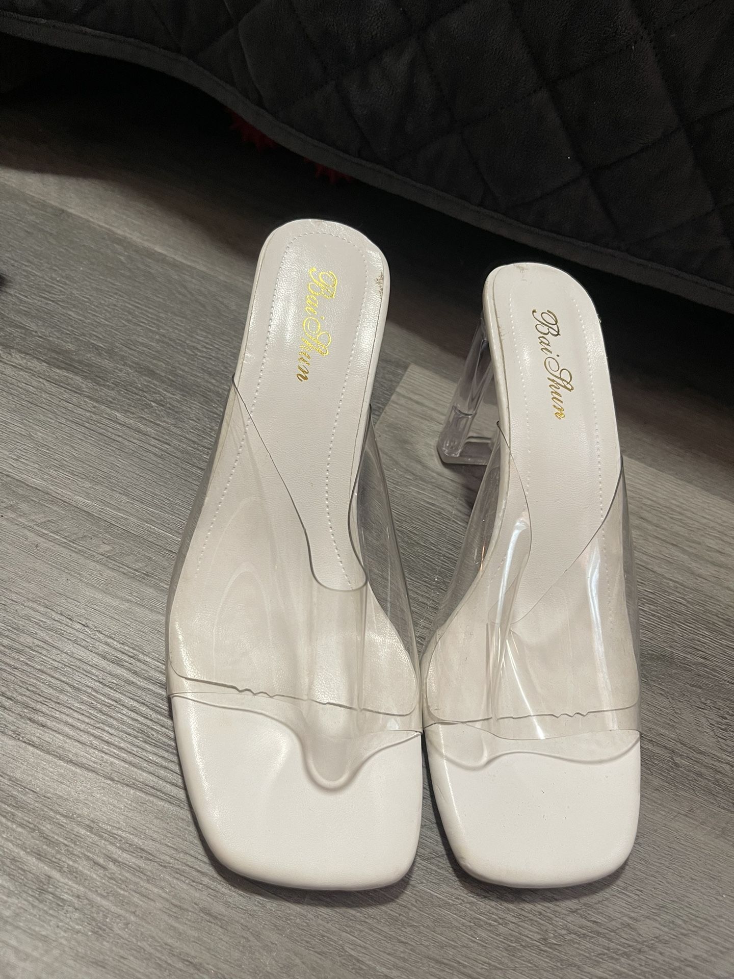 Clear Heels