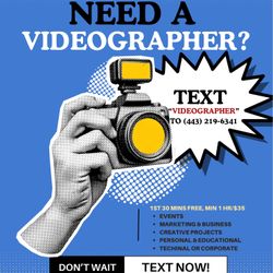 NEED A PHOTOGRAPHER?