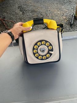 Betsey Johnson Rotary Phone Novelty Handbag