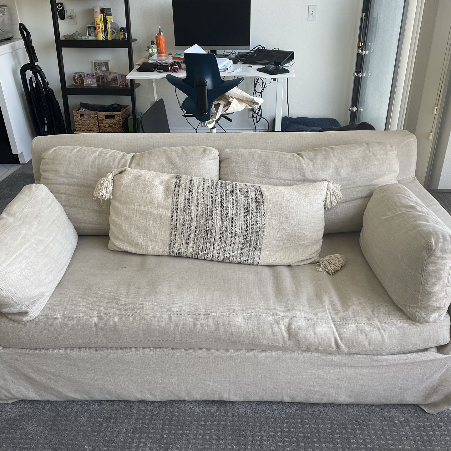 White/Bone RH (Restoration Hardware) Couch