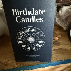 12/24 Birthday Candle