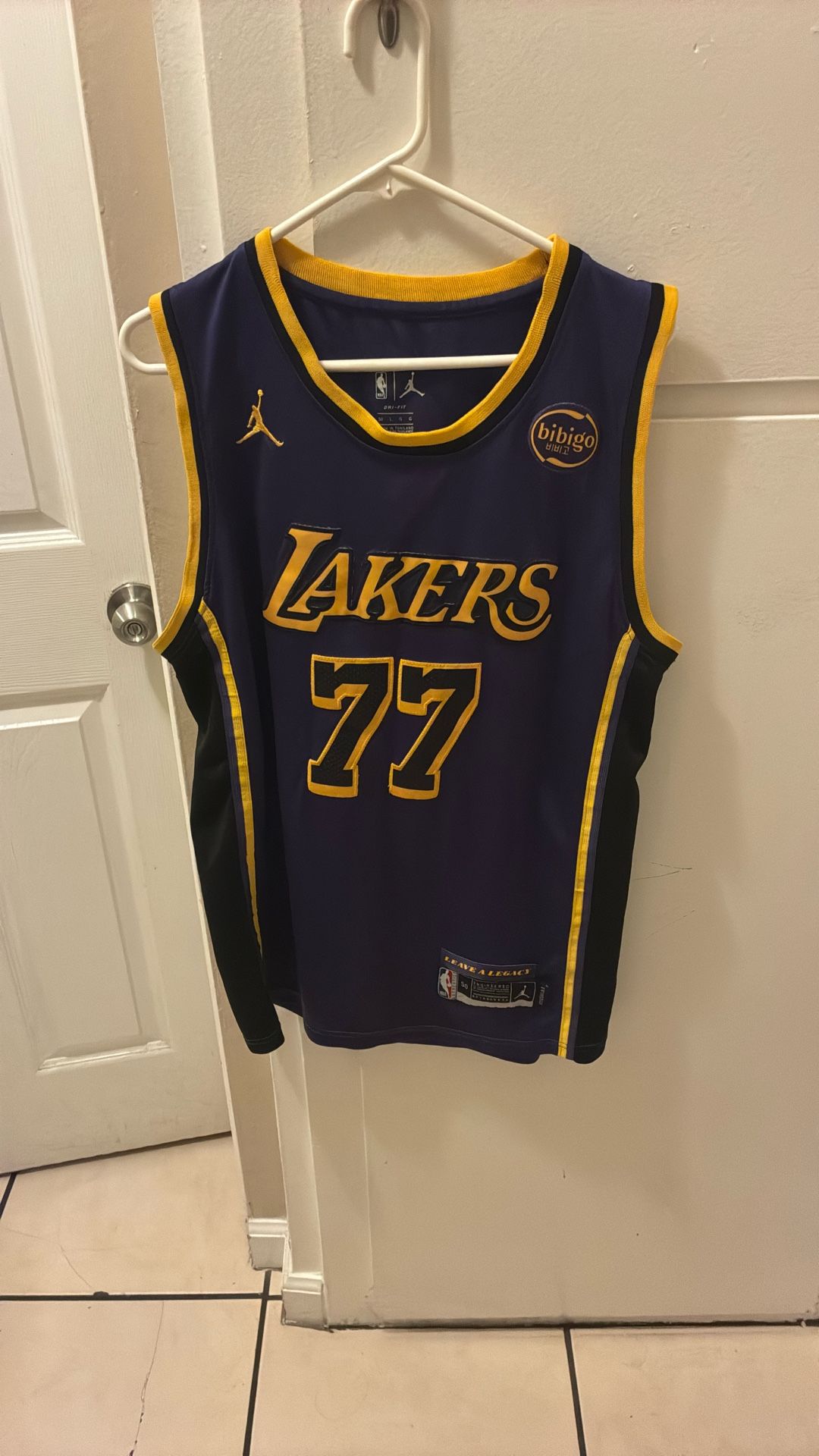 Luka Doncic Lakers Jersey