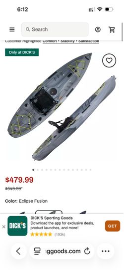 Teton 10ft Fishing Kayak