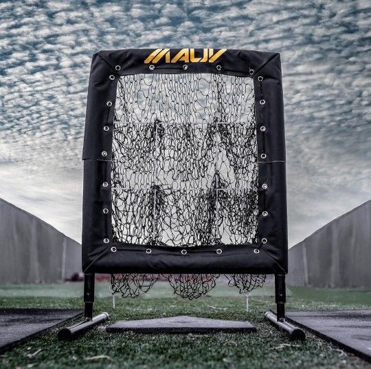 New. Mauv Perfect Pitch Baseball Pitch Net With 9 Hole Strike Zone