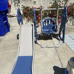 Toddler Swing & Slide Set