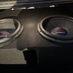 15 Inch Massive Subwoofers Dual 2 Ohm Hippo Xl