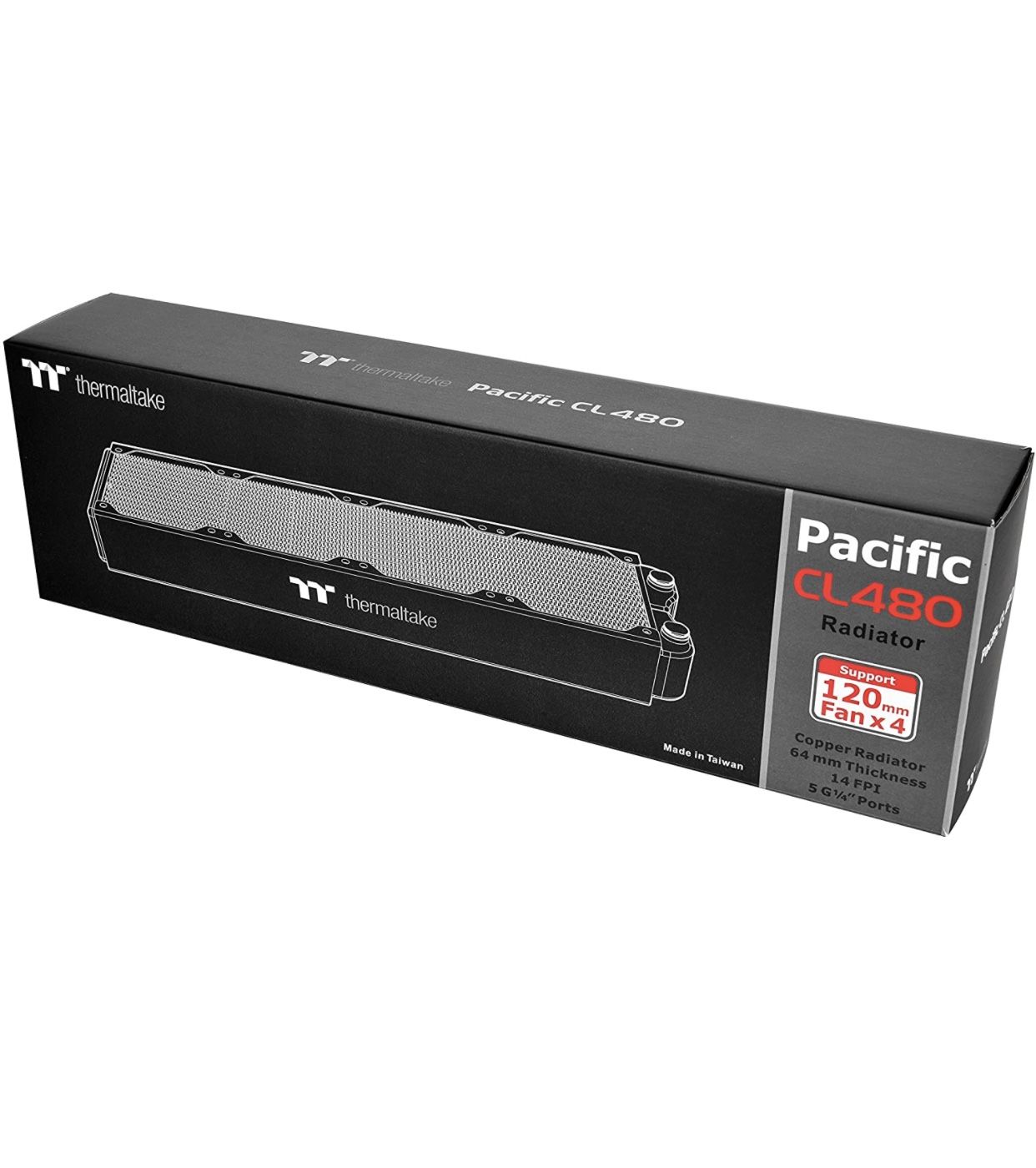 Thermaltake Pacific Cl 480 64mm Thick Computer radiator Thermaltake Pacific Cl 480 64mm Thick Computer radiator