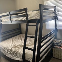 Wooden Bunk Bed  2 Floor, Solid Wood